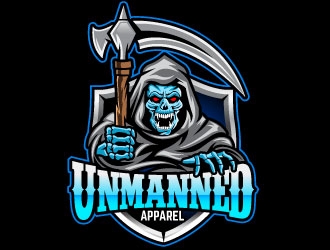 Unmanned Apparel logo design by Suvendu