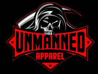 Unmanned Apparel logo design by Ultimatum