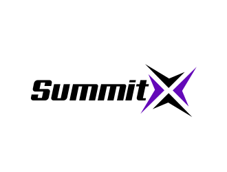 SummitX logo design by serprimero