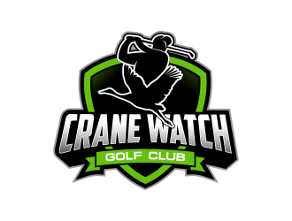Golf Course operator. The new name is Crane Watch Golf Club.  logo design by Cekot_Art
