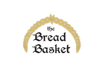The Bread Basket logo design by not2shabby