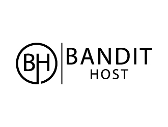 Bandit Host logo design by Mirza