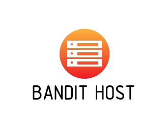 Bandit Host logo design by my!dea