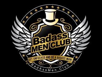 BadAssMen.Club logo design by Suvendu