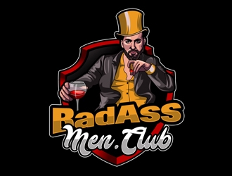 BadAssMen.Club logo design by DreamLogoDesign