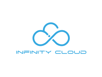 Infinity Cloud logo design by Barkah