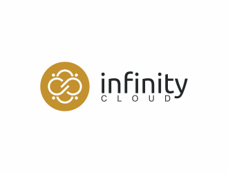 Infinity Cloud logo design by menanagan