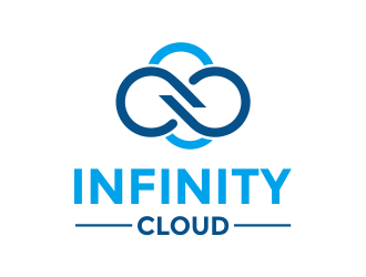 Infinity Cloud logo design by Girly
