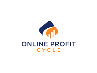 Online Profit Cycle logo design by mbamboex