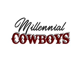 Millennial Cowboy logo design by XyloParadise