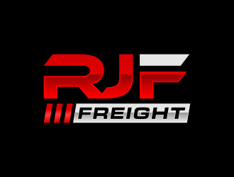 RJF Freight logo design by haidar