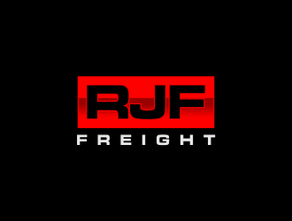 RJF Freight logo design by haidar