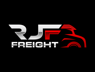 RJF Freight logo design by hidro