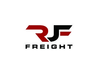 RJF Freight logo design by RIANW
