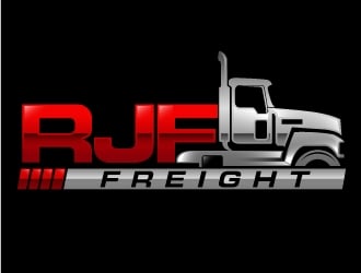 RJF Freight logo design by dorijo