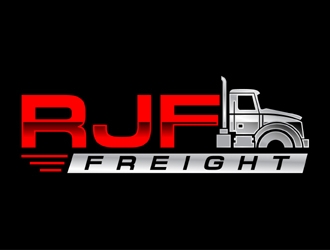RJF Freight logo design by MAXR