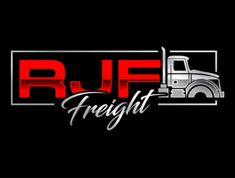 RJF Freight logo design by MAXR