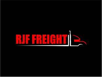 RJF Freight logo design by Girly