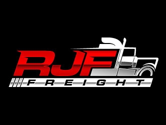 RJF Freight logo design by daywalker