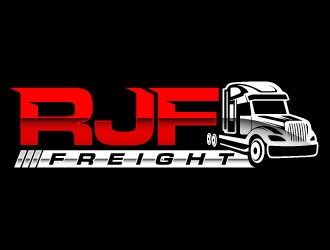 RJF Freight logo design by daywalker