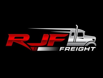 RJF Freight logo design by DreamLogoDesign