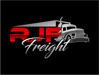 RJF Freight logo design by cintoko