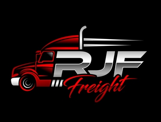 RJF Freight logo design by DreamLogoDesign