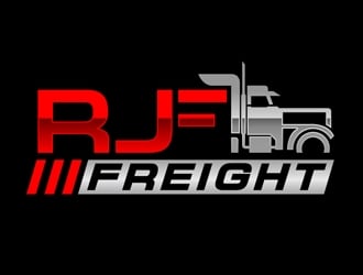 RJF Freight logo design by DreamLogoDesign