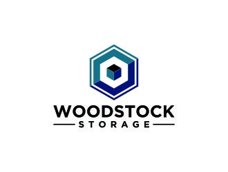 Woodstock Storage  logo design by RIANW