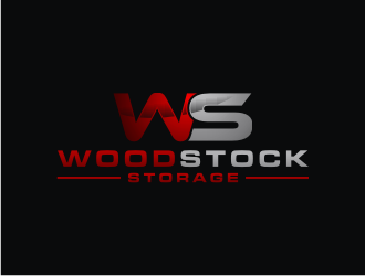 Woodstock Storage  logo design by bricton