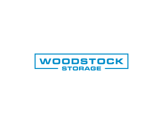 Woodstock Storage  logo design by BlessedArt