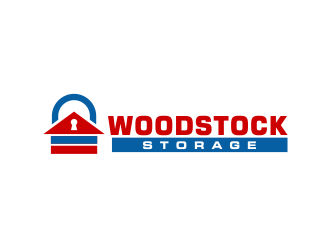 Woodstock Storage  logo design by Girly