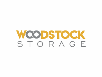 Woodstock Storage  logo design by up2date