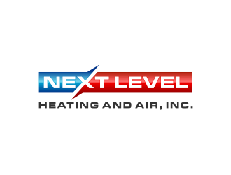 NEXT LEVEL HEATING AND AIR, INC. logo design by Gravity