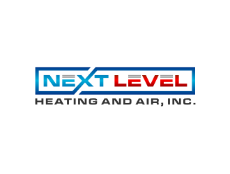 NEXT LEVEL HEATING AND AIR, INC. logo design by Gravity