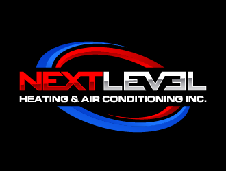 NEXT LEVEL HEATING AND AIR, INC. logo design by PRN123