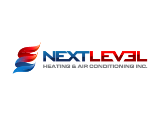 NEXT LEVEL HEATING AND AIR, INC. logo design by PRN123