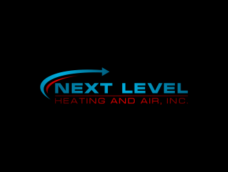 NEXT LEVEL HEATING AND AIR, INC. logo design by diki