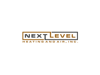 NEXT LEVEL HEATING AND AIR, INC. logo design by bricton