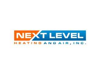NEXT LEVEL HEATING AND AIR, INC. logo design by ammad