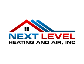 NEXT LEVEL HEATING AND AIR, INC. logo design by cintoko
