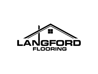 Langford Flooring logo design by Greenlight