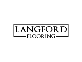 Langford Flooring logo design by Greenlight