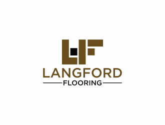 Langford Flooring logo design by luckyprasetyo