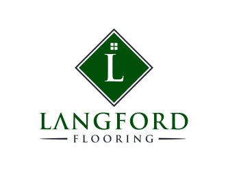 Langford Flooring logo design by ammad