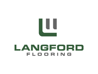 Langford Flooring logo design by Srikandi