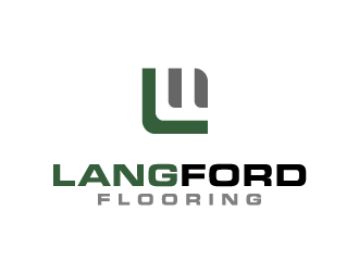 Langford Flooring logo design by Srikandi