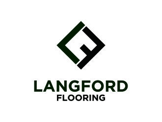 Langford Flooring logo design by RIANW