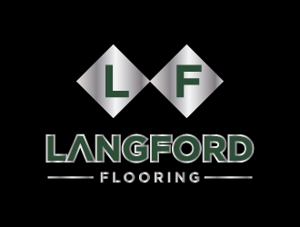 Langford Flooring logo design by twomindz