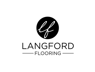 Langford Flooring logo design by Barkah